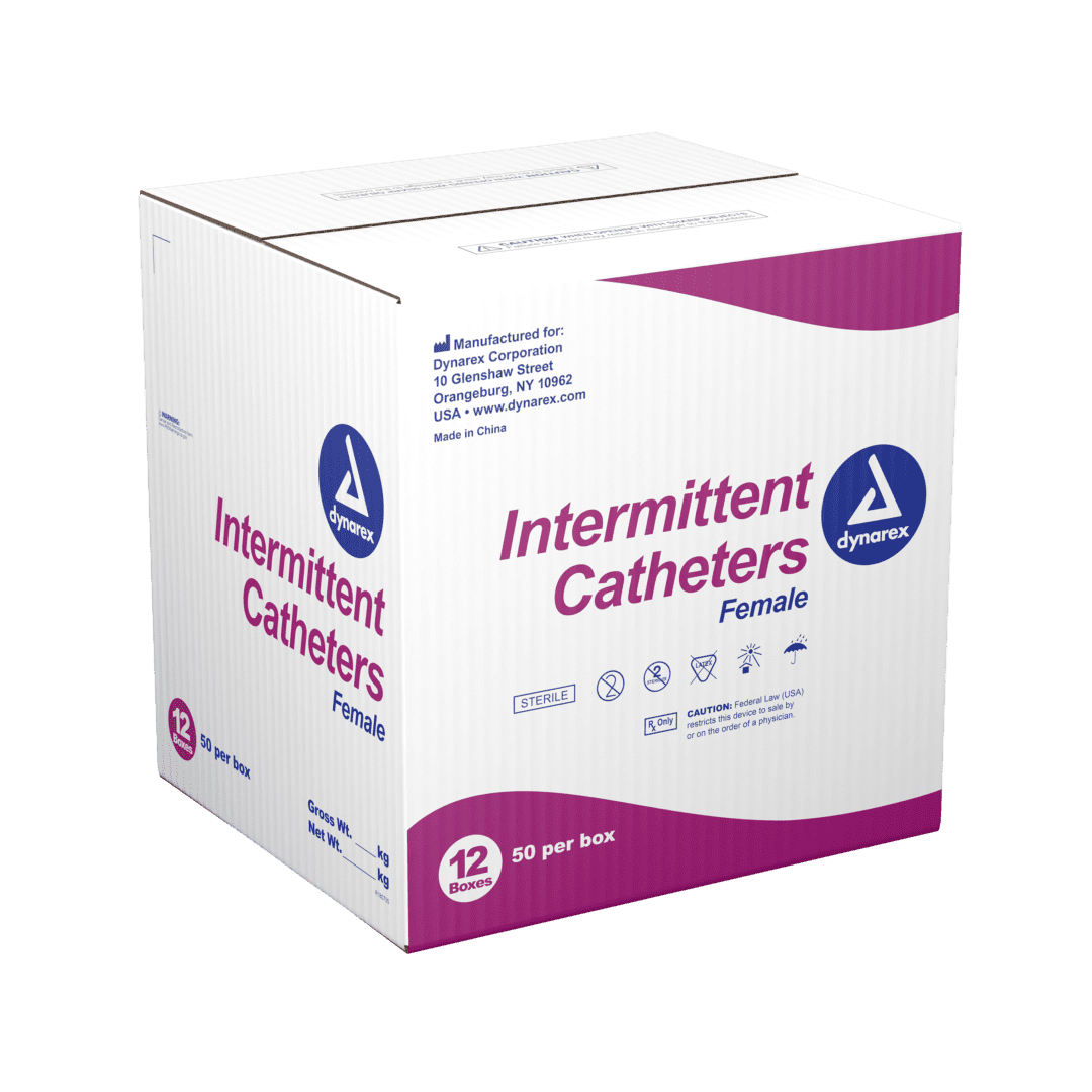 Intermittent Catheter (Female) 10Fr, Sterile Black Amerihealth Inc