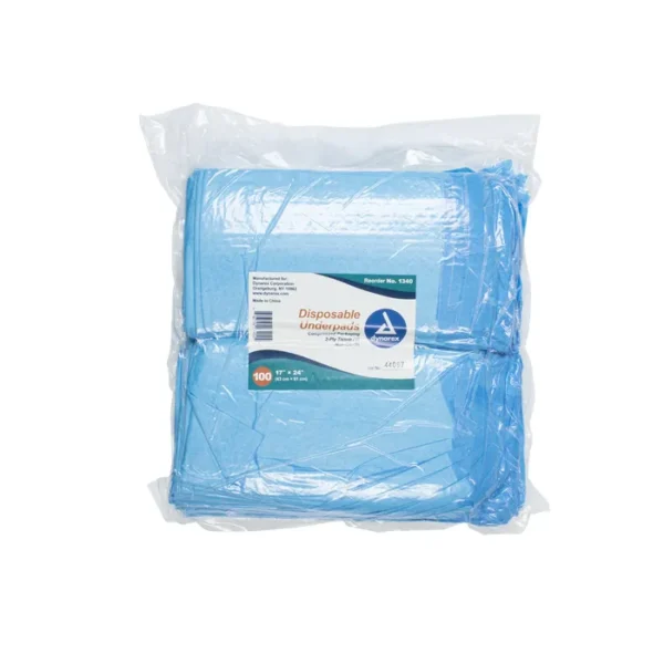 Disposable Underpads, 17 x 24 - Tissue Fill (2 ply) - Image 2