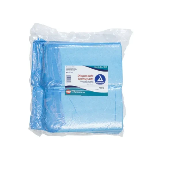 Disposable Underpads, 17 x 24 - Tissue Fill (2 ply) - Image 3