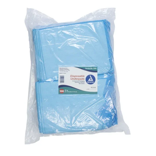 Disposable Underpads, 17 x 24 - Tissue Fill (2 ply) - Image 4