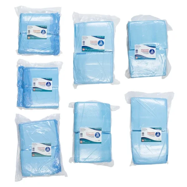 Disposable Underpads, 30 x 30 (105 g) with Polymer