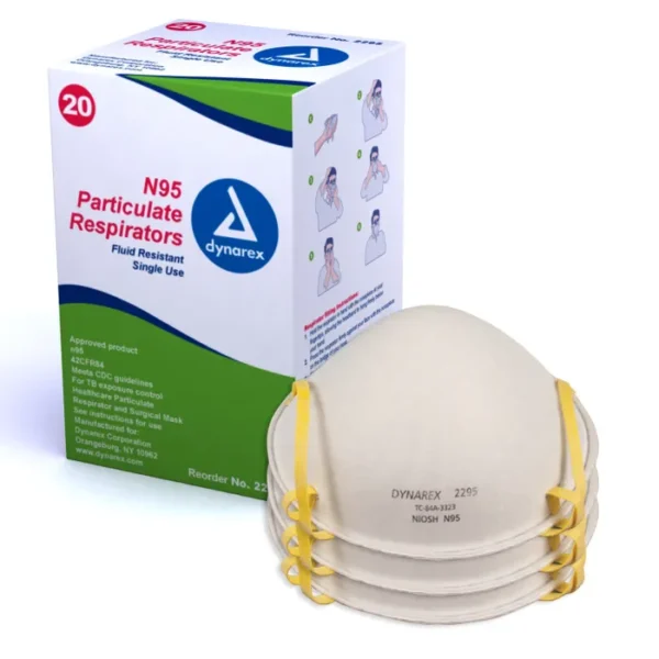 N95 Particulate Respirator Mask - Molded - Image 3