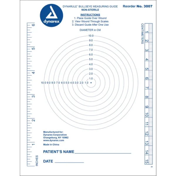 DynaRule Bullseye Measuring Guide