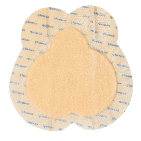 SiliGentle Silicone Bordered Foam Dressings - 6"x6" - Image 2