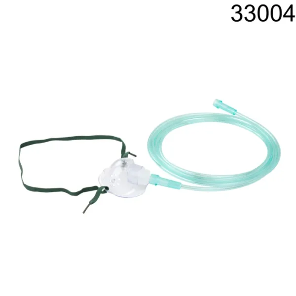 Elongated Oxygen Mask – Medium-Concentration w/ 7 ft (2.1 m) Tubing with Standard Connector – Pediatric - Image 5