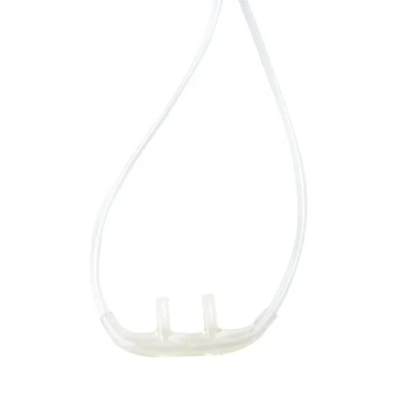 EtCO2 Nasal Sampling Cannula - 10ft (3.0m) Tubing w/ Female Luer Connector and Standard O2 Tubing Connector - Pediatric - Image 2