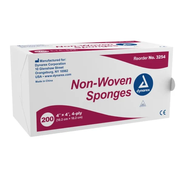 Non-Woven Sponge Sterile 2's, 4"x 4", 4 Ply - Image 4