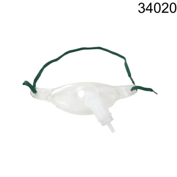 Tracheostomy Mask with Swivel Tubing Connector and One Side Snap – Adult - Image 2