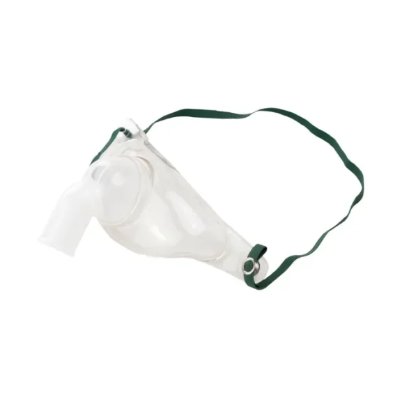 Tracheostomy Mask with Swivel Tubing Connector and One Side Snap – Adult - Image 3