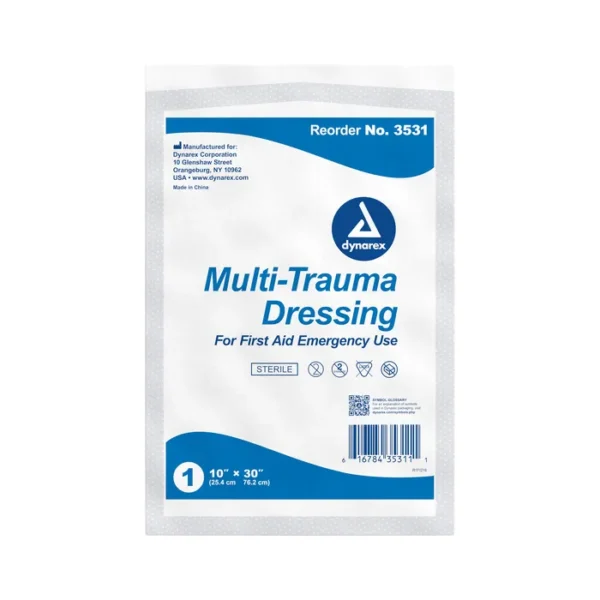 Multi-Trauma Dressing, Sterile, 12" x 30" - Image 3