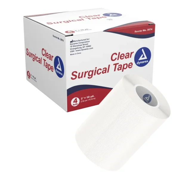 Surgical Tape Transparent 2" x 10 yds - Image 2