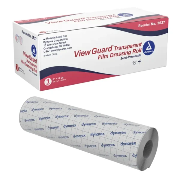 View Guard Transparent Film Dressing Roll 4" x 11yds - Image 5