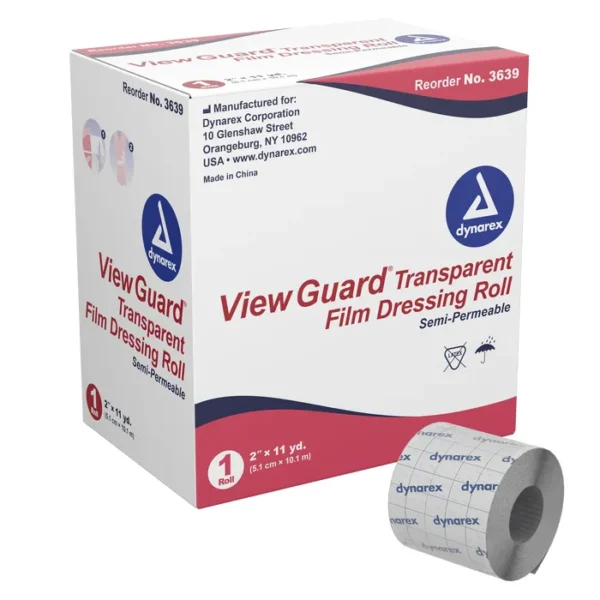 View Guard Transparent Film Dressing Roll 4" x 11yds - Image 4