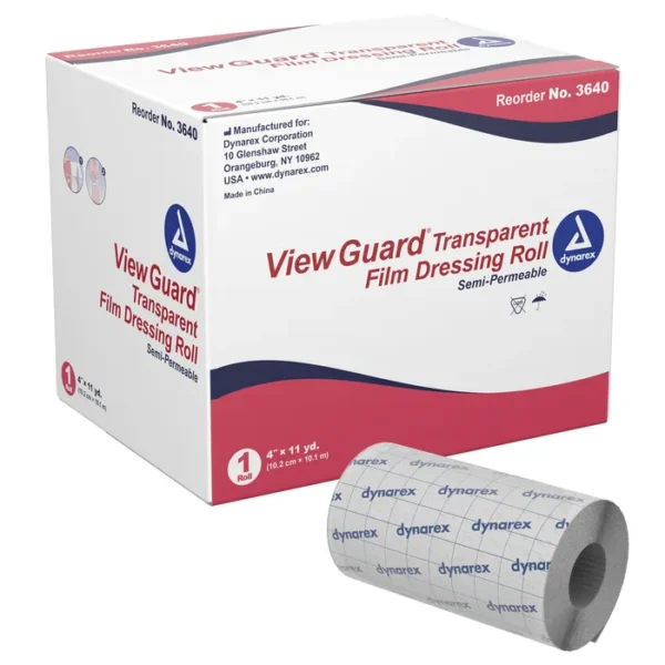 View Guard Transparent Film Dressing Roll 4" x 11yds - Image 3