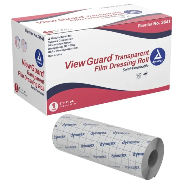 View Guard Transparent Film Dressing Roll 4" x 11yds - Image 2