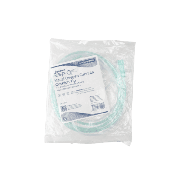 Nasal Oxygen Cannula – Cushion Tip w/ 4ft (1.2m) Tubing with Standard Connector – Adult - Image 6