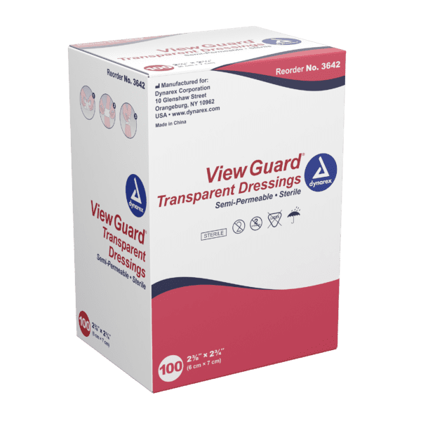 View Guard Transparent Dressings Sterile 2 3/8" x 2 3/4"