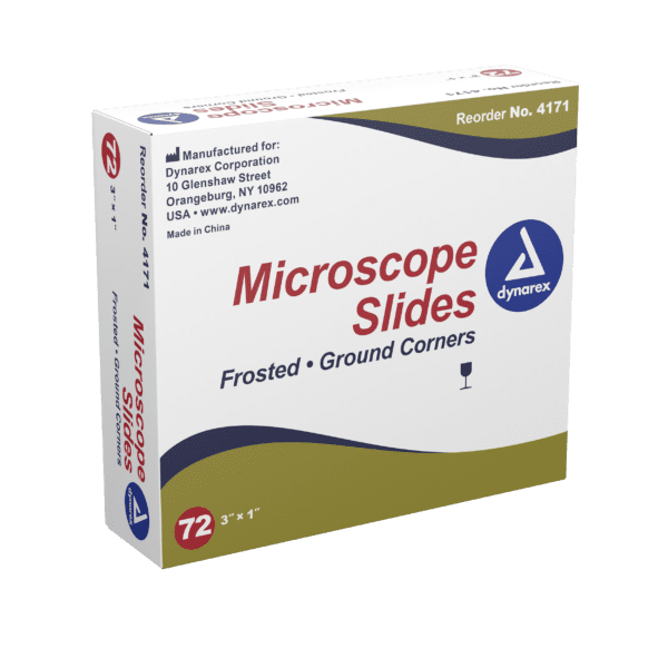 Microscope Slides, Frosted, corner grounded 3" x 1" x 1mm - Image 2