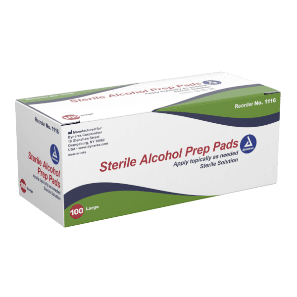 Alcohol Prep Pad Sterile, Large - Image 3