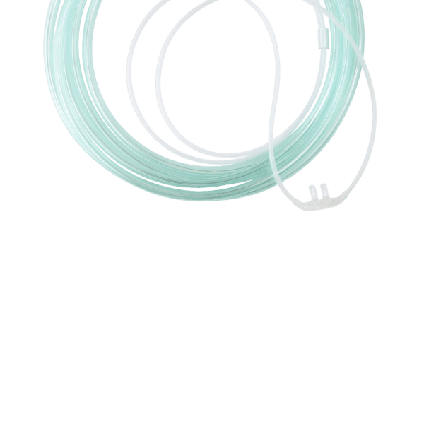 Nasal Oxygen Cannula – Cushion Tip w/ 7ft (2.1 m) Tubing with Standard Connector – NEO - Image 4