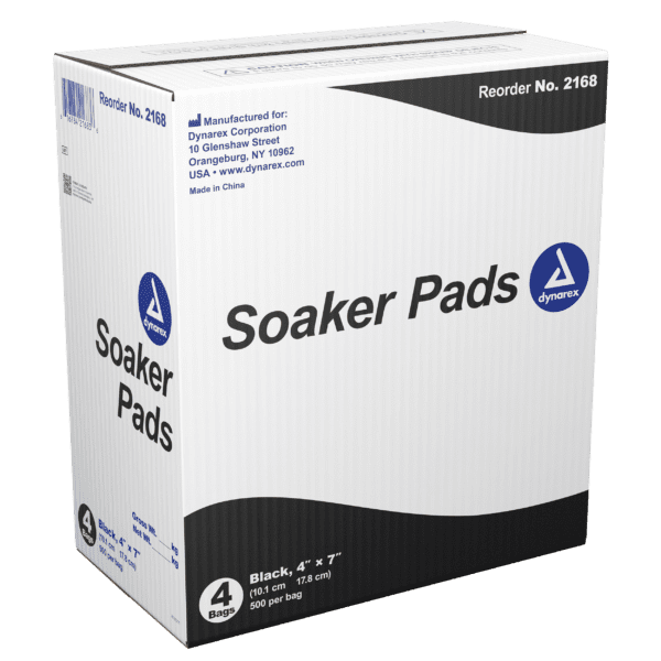 Soaker Pads 4" x 7"  Black - Image 2