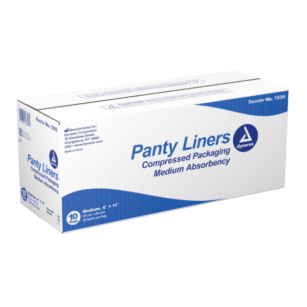 Panty Liners, Sq End w/Adhesive Tab 4" x 11" (21 g) - Image 3