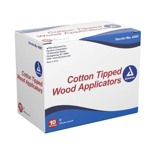 Cotton Tipped Wood Applicators Non-sterile 3" - Image 3