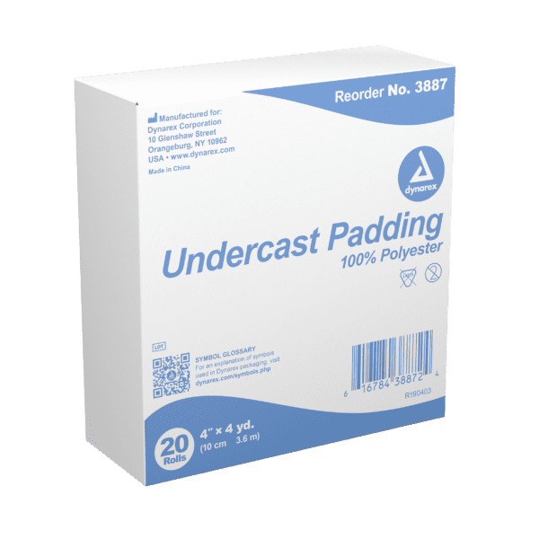 Undercast Padding 4" x 4 yds, 100% Polyester - Image 2