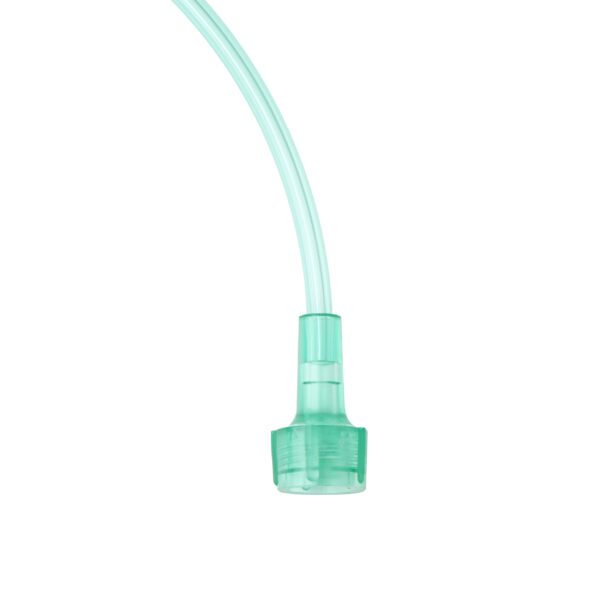 Nasal Oxygen Cannula – Cushion Tip w/ Advantage Ear Foam and 7ft (2.1 m) Tubing with Universal Connector – Adult - Image 2