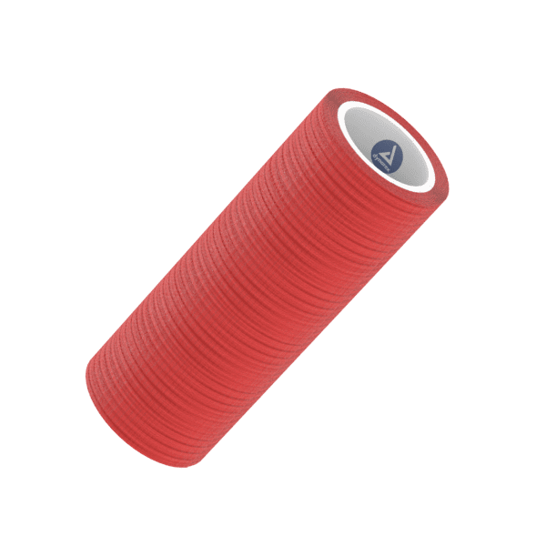 Sensi Wrap, Self-Adherent 4" x 5 yds Red