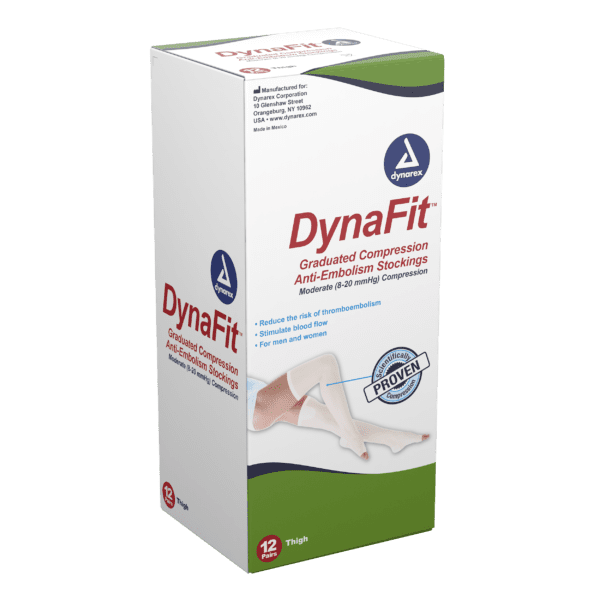 DynaFit Compression Stockings, Thigh - Medium, Regular - Image 4