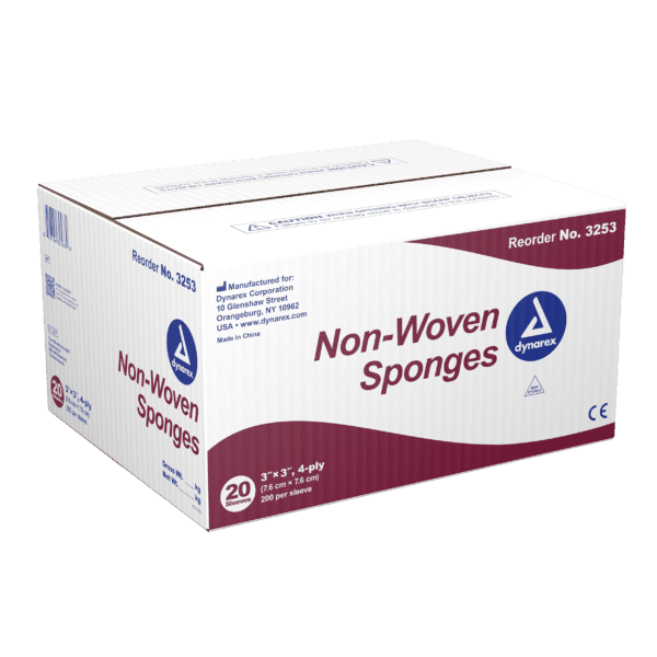 Non-Woven Sponge 3"x 3" 4 Ply - Image 3