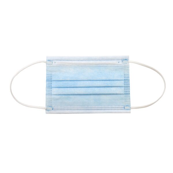 Child Face Masks with Ear Loop - Blue - Image 4