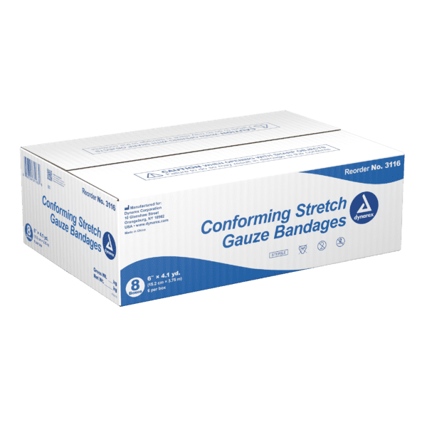 Stretch Gauze Bandage Roll - 6", Sterile - Image 3