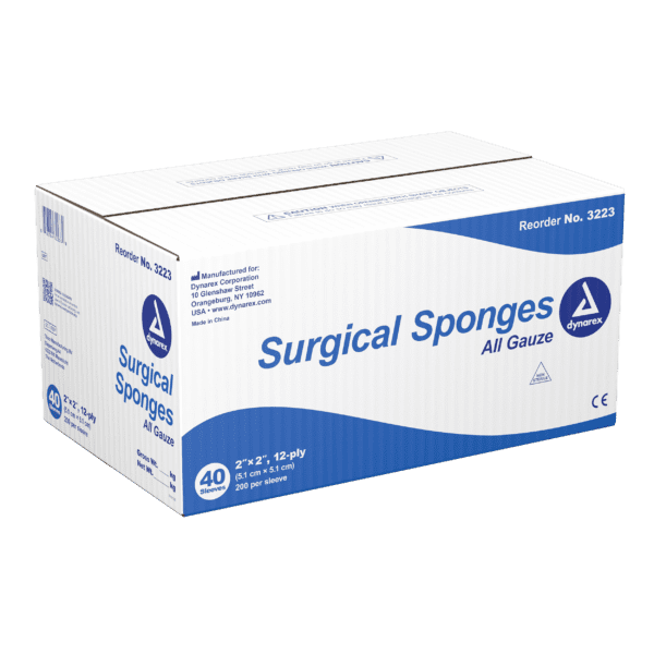 Surgical Gauze Sponge 2"x 2" 12 Ply - Image 2