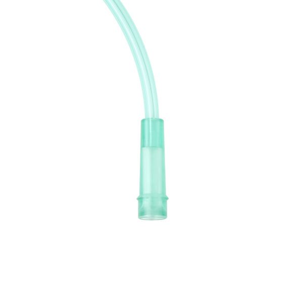 Nasal Oxygen Cannula – Cushion Tip w/ Advantage Ear Foam and 25ft (7.6 m) Tubing with Standard Connector – Adult - Image 2