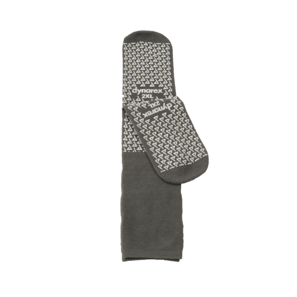 Double-Sided Slipper Socks - 2XL, Grey