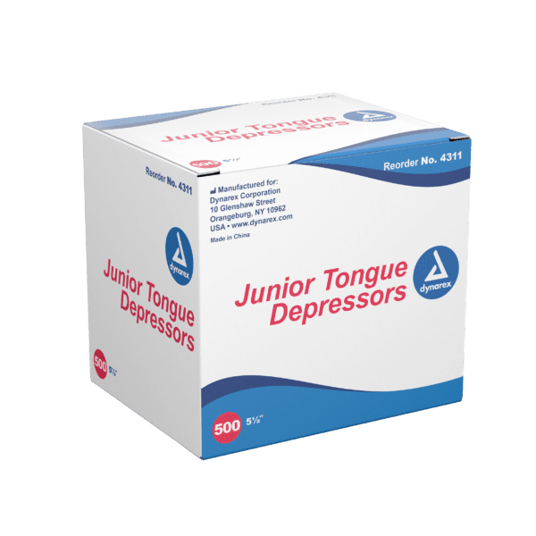 Tongue Depressors Wood, Non-sterile Junior 5 1/2" - Image 2