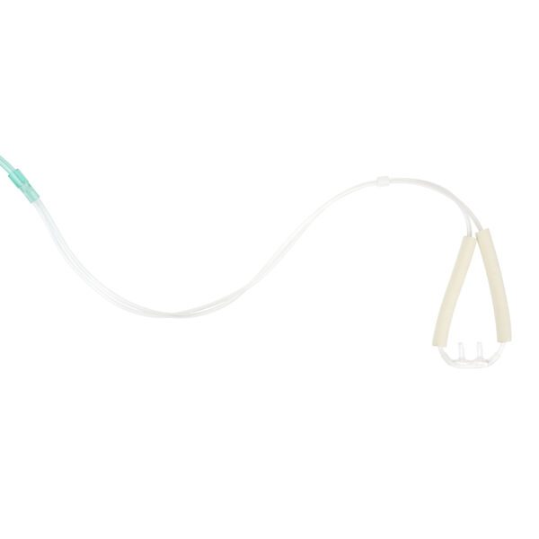 Nasal Oxygen Cannula – Cushion Tip w/ Advantage Ear Foam and 7ft (2.1 m) Tubing with Universal Connector – Pediatric - Image 4