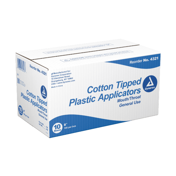 Cotton Tipped Plastic Applicator Large Tip 8" - Image 3