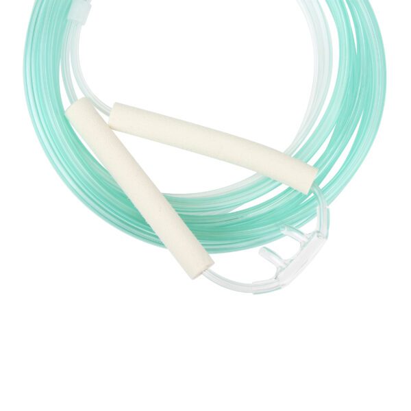 Nasal Oxygen Cannula – Cushion Tip w/ Advantage Ear Foam and 7ft (2.1 m) Tubing with Standard Connector – Pediatric - Image 5