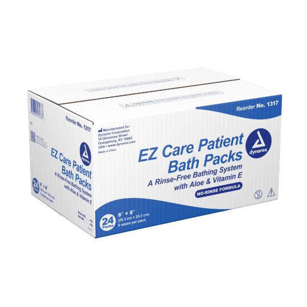 EZ Care Patient Bath Packs, 8" x 8" - Image 2