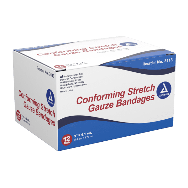 Stretch Gauze Bandage Roll - 3", Sterile - Image 2