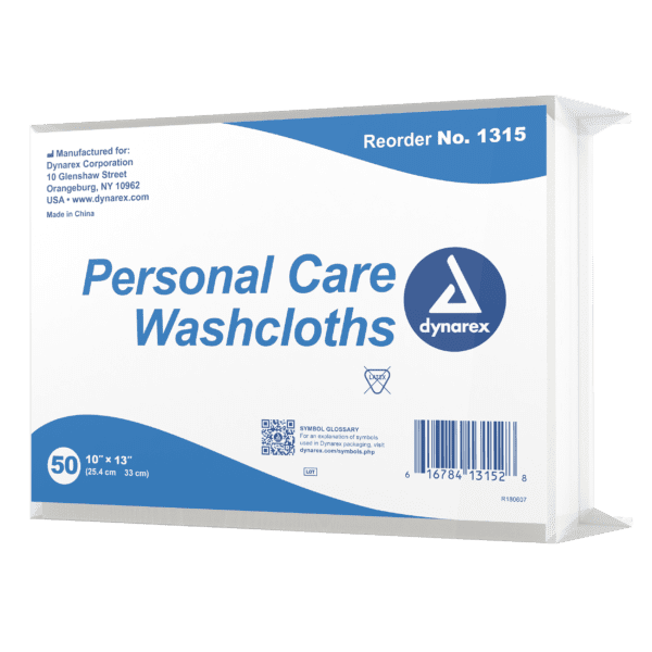 Personal Care Washcloths 10 x 13in