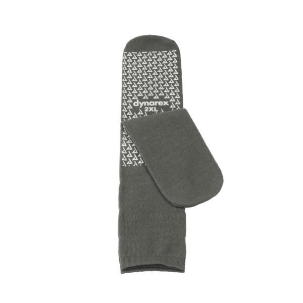 Single-Sided Slipper Socks - 2XL, Grey