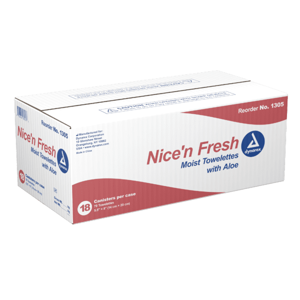 Nice'n Fresh Towelette 5½ x 8in - 70 wipes/canister - Image 2