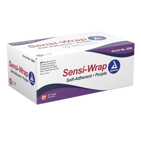 Sensi Wrap, Self-Adherent 3" x 5 yds Purple - Image 3