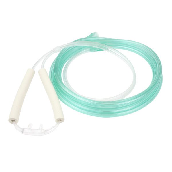 Nasal Oxygen Cannula – Cushion Tip w/ Advantage Ear Foam and 7ft (2.1 m) Tubing with Standard Connector – Pediatric - Image 7