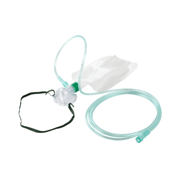 Non-Rebreather Standard Mask w/ 7ft. (2.1 m) Tubing with Standard Connector, and 600 mL Reservoir Bag – Infant - Image 6