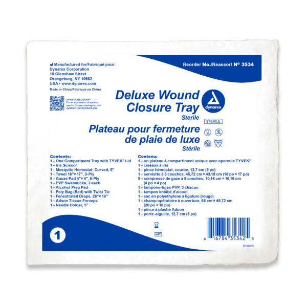 Deluxe Wound Closure Trays